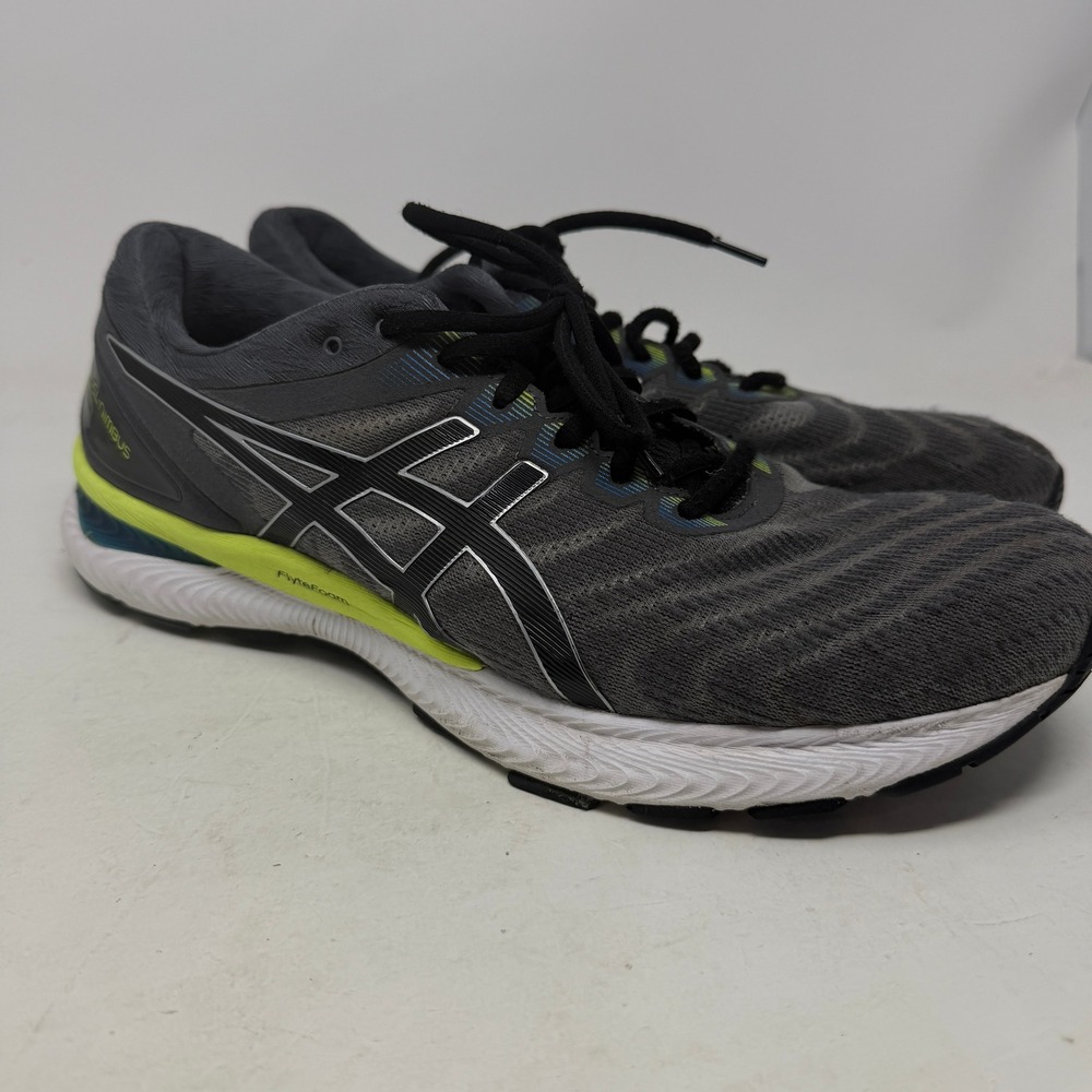 ASICS Running Shoes Mens 13 Gel-Nimbus 22 Grey 1011A680 EUC